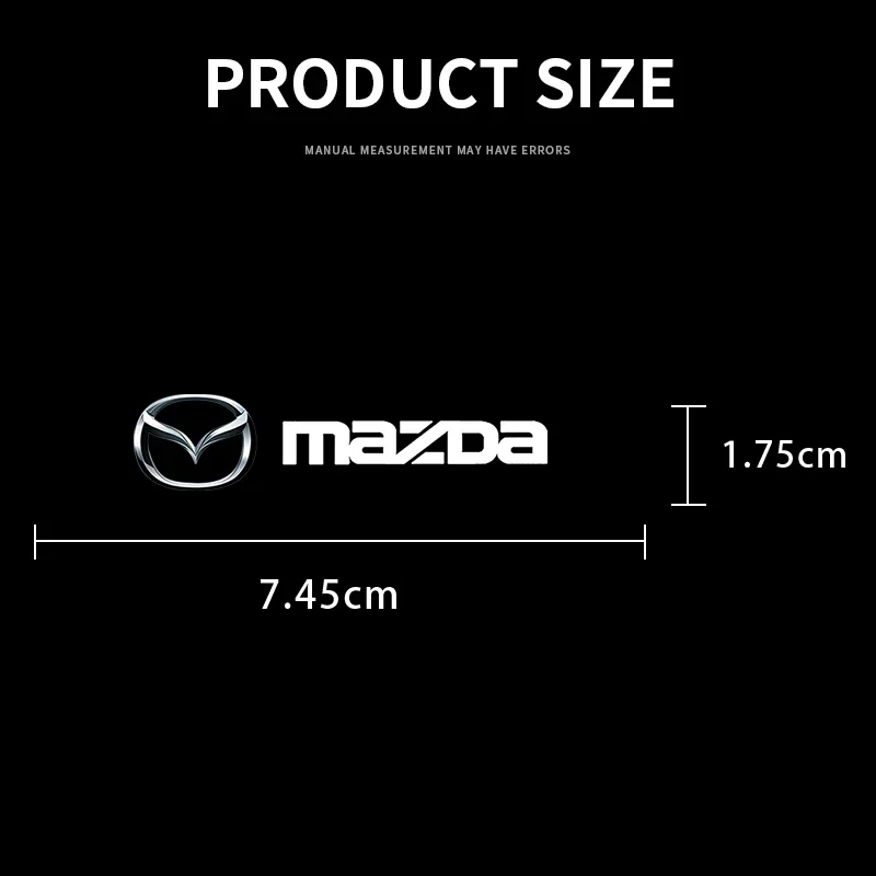 Car Rear Mirror Badge Stickers Window Door Body Decals For Mazda 2 3 6 Atenza Axela Demio CX-5 CX5 CX-3 CX7 CX-9 2018 2019 2021 view 3
