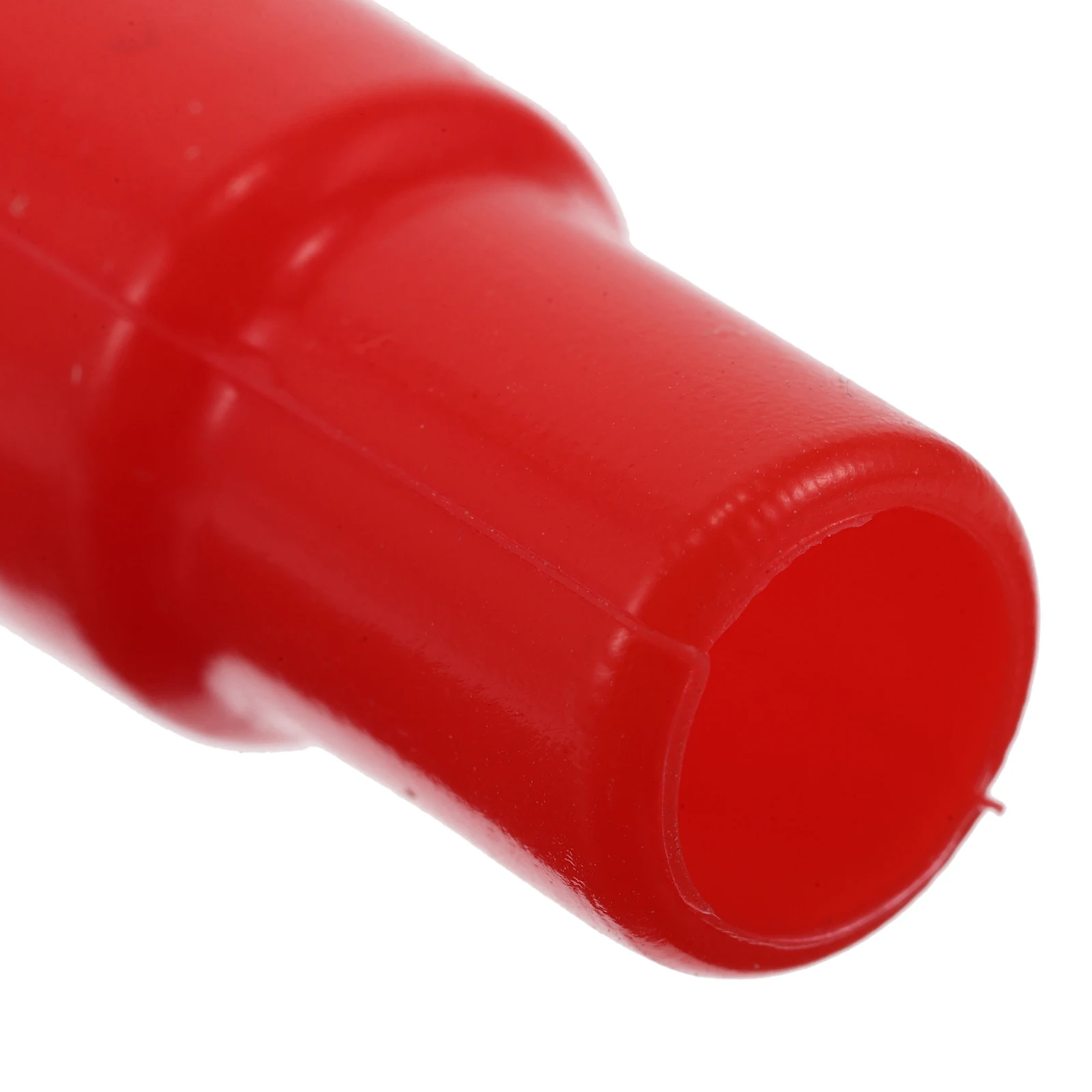 2 قطعة أنبوب زيت الفرامل الحمراء كم خرطوم السيليكون نهاية غطاء مقاومة درجات الحرارة العالية مقاوم للماء للدراجات النارية دراجة كهربائية الفرامل #2