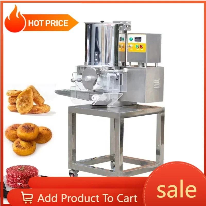 Commercial/Burger Pie Maker Stainless Steel Automatic Meat Patty Forming Machine custom