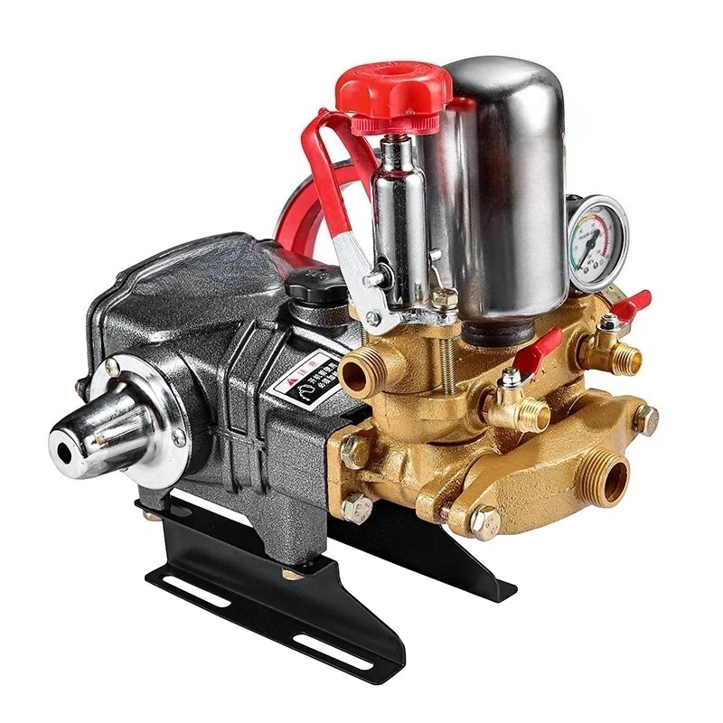 Agricultural high-pressure three cylinder plunger pesticide pump butter free ceramic pesticide spraying machine