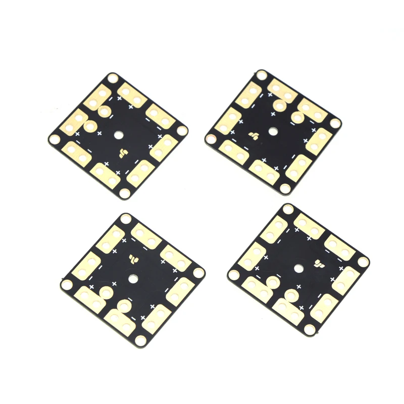 Tablero de distribución de energía para Dron RC Mini, cuadricóptero multicóptero con 4 orificios, 30x30, 35x35, PCB, ESC, DIY