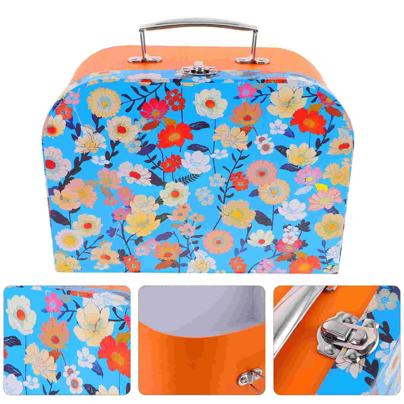 Clothing Storage Suitcase Travel Infant Toys Paperboard Gift Cardboard Toiletry Bag Small