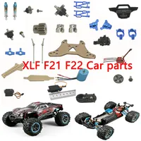 XLF F21 F22 F23 RC Car Spare Parts Motor ESC Differential Steering Gear Wave Box Housing Shock Absorber Swing Arm Drive Shaft