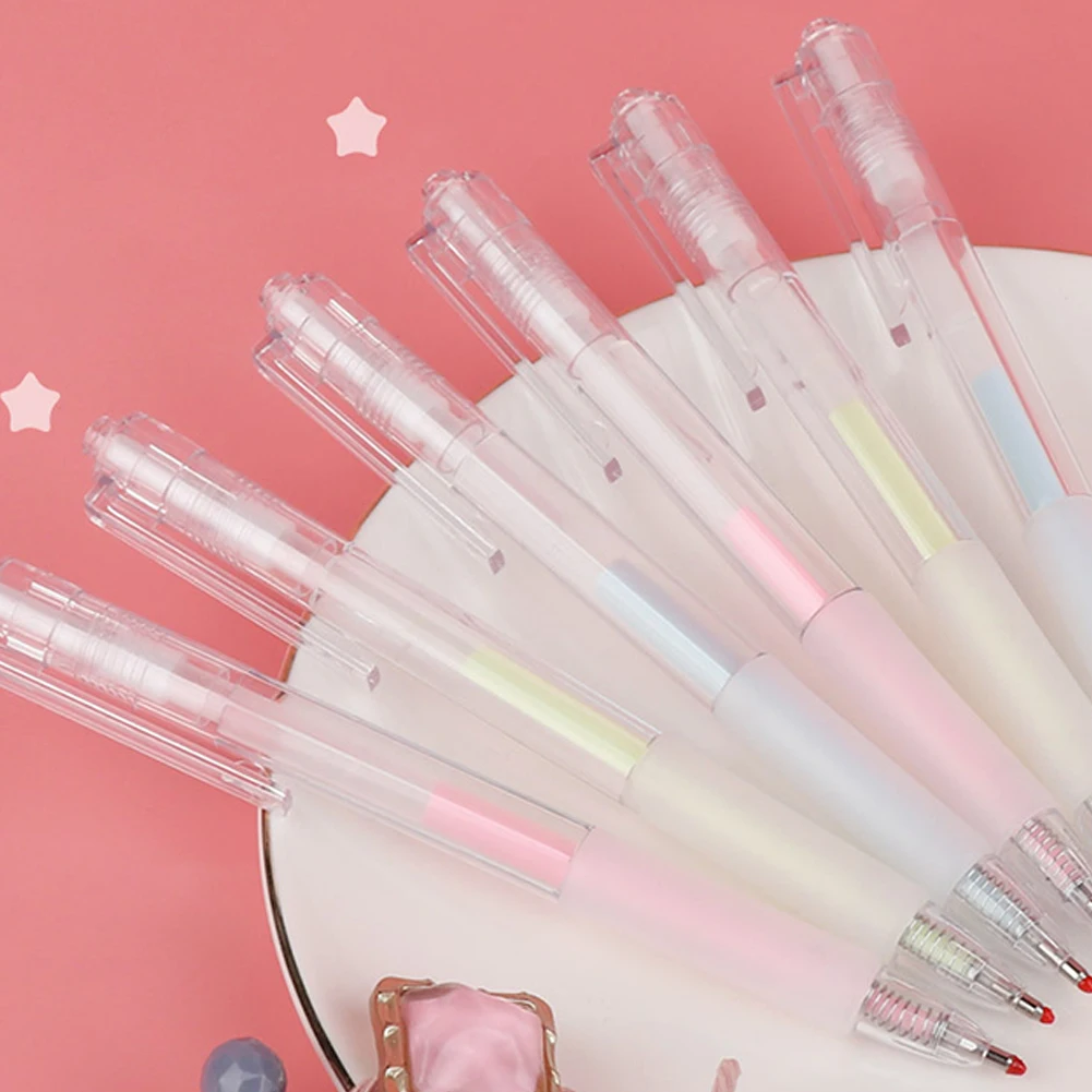 6pcs Liquid DIY Precise Apply Quick Dry Easy Control Kids Friendly Card Making Glue Pen Family Crafting Like Writing Ball Point
