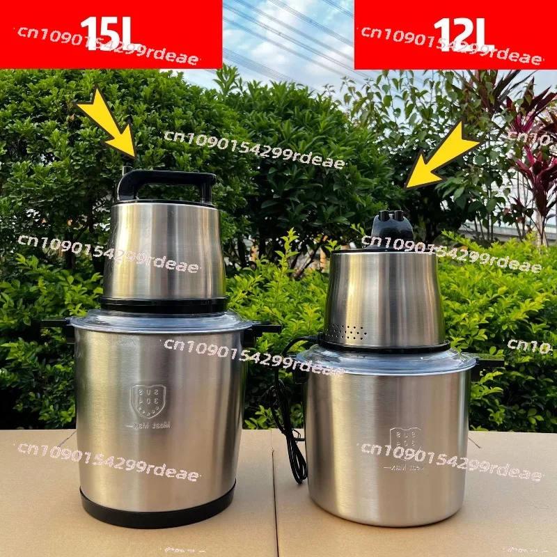 6L Electric Meat Grinder Small Multifunctional Food Processor Meat Chopper Vegetable Cutter Blender