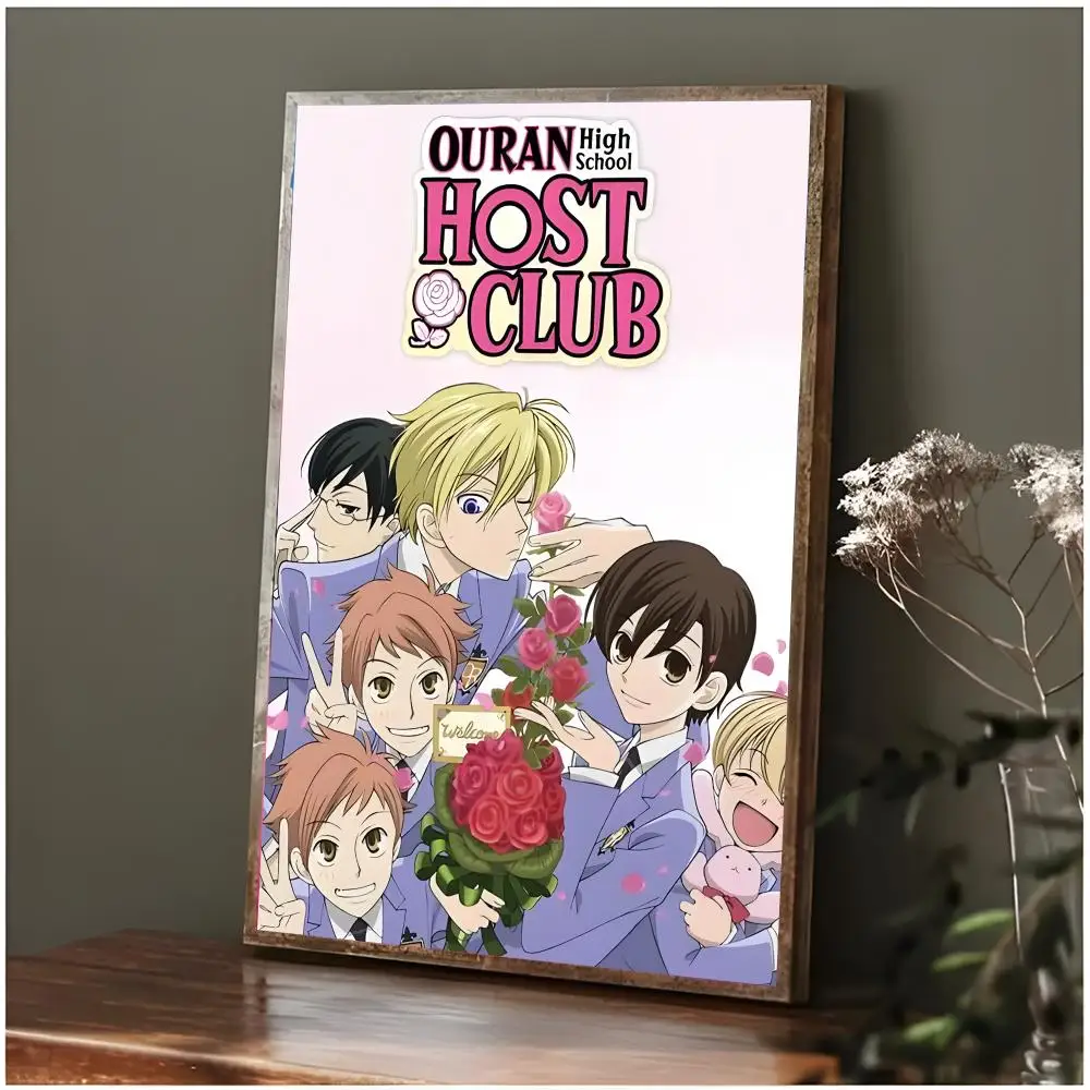 Anime Romance Ouran High School Host Club Poster Modern Wall Art Bedroom Living Room Print Unframed