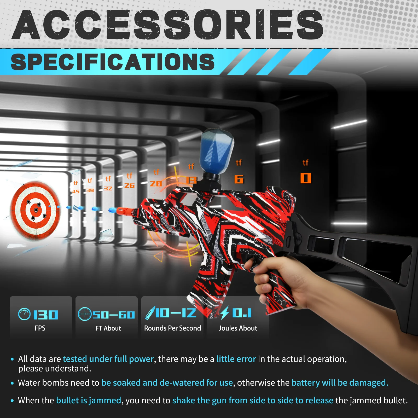 ปืนเจลไฟฟ้า, แว่นตาและโหมดคู่, ของเล่นเป็นมิตรกับสิ่งแวดล้อมสำหรับการต่อสู้เป็นทีม (อายุ 14 ปีขึ้นไป)