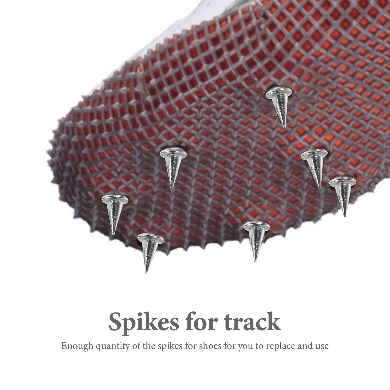 

110Pcs Shoe Spikes Throwing Track Shoes Men Replacement Silver Golf for Any Women's Golf Shoe Spikes Shoe Track Spikes
