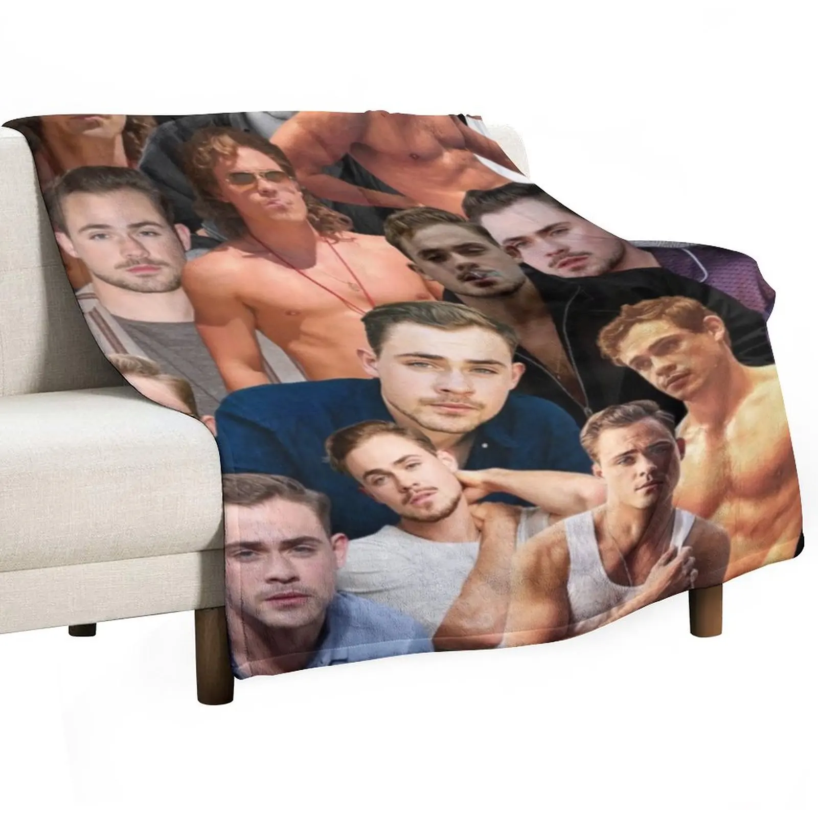 

Dacre Montgomery Photo Collage Throw Blanket Summer Beddings Bed covers warm for winter Decoratives Blankets