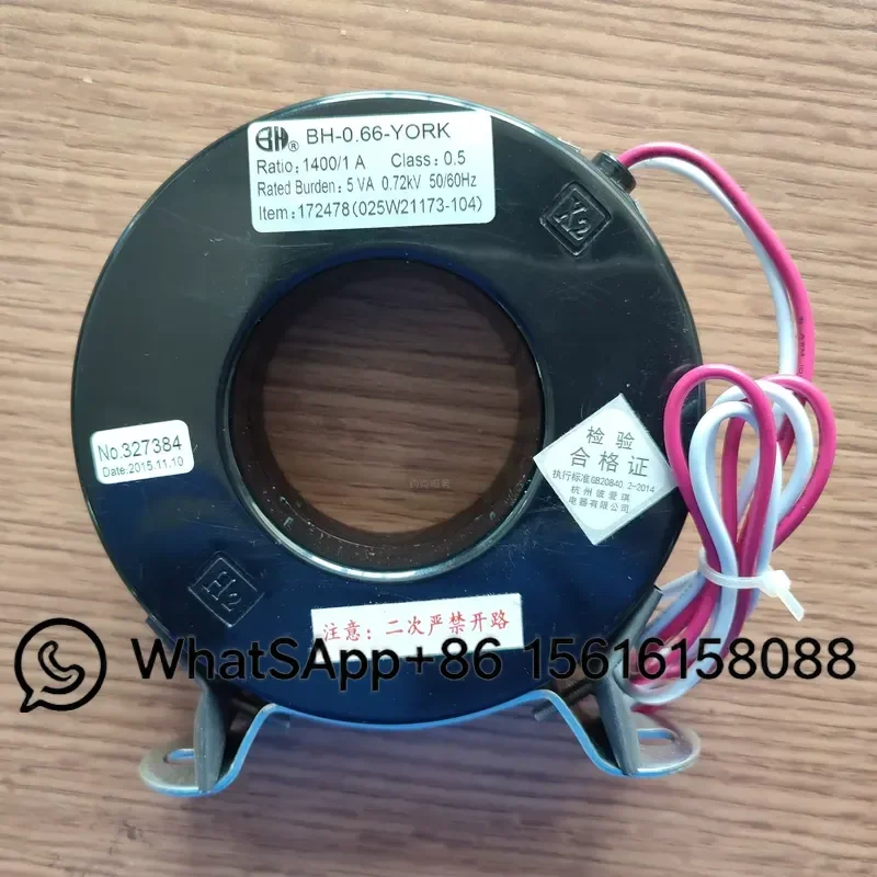 1 0 to 1A Opening Closing Three Phase Ring Central Air Conditioning Current Transformer 025W21173 104 Parameter 1400 CT