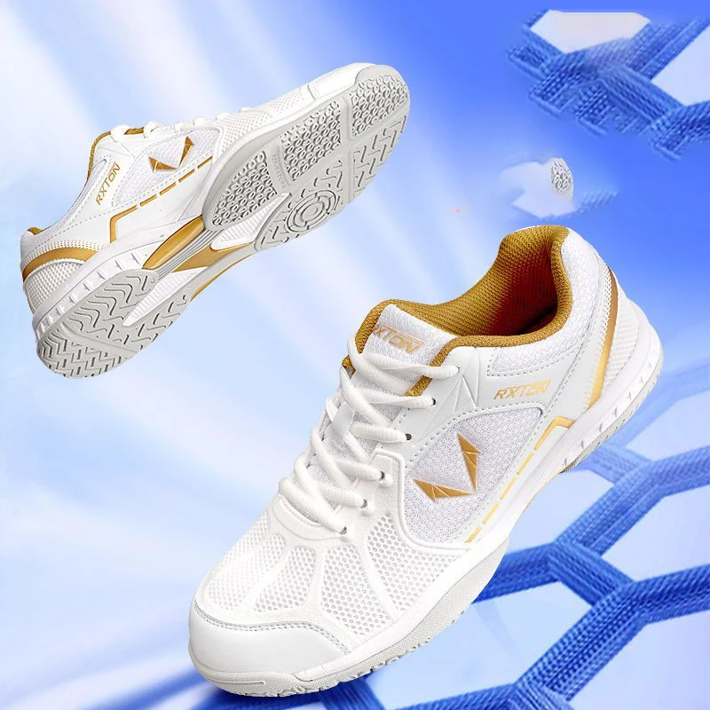 

Популярные дышащие нескользящие летние уличные сетчатые мужские туфли для бадминтона 2025 года, мужские туфли для настольного тенниса