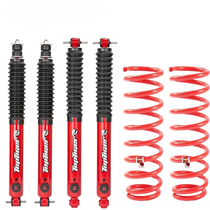 For Cherokee Classic XJ 2 Inch Lift Adjustable Shock Absorber Coil Spring for Road Use and Light Off-roading