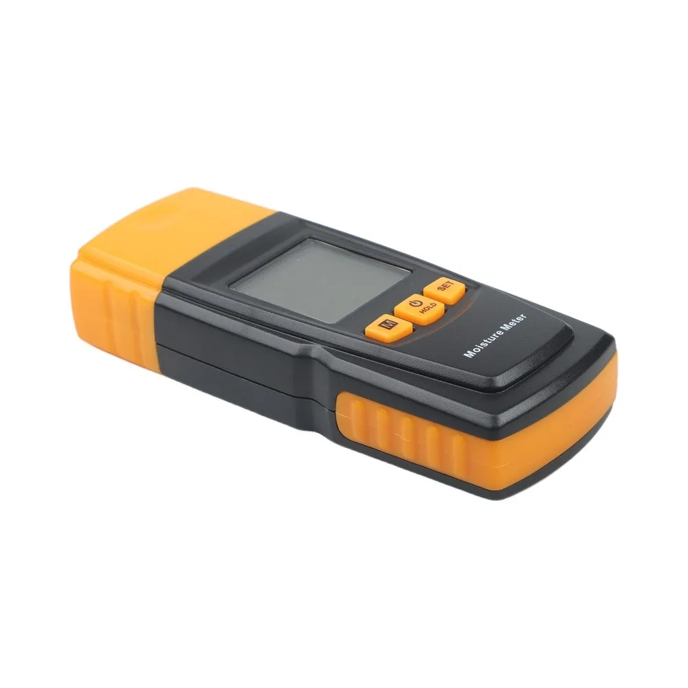 GM605 For Wood and Paper Moisture Tester with Material-Specific Settings Large LCD Display and Reading Hold Functionality