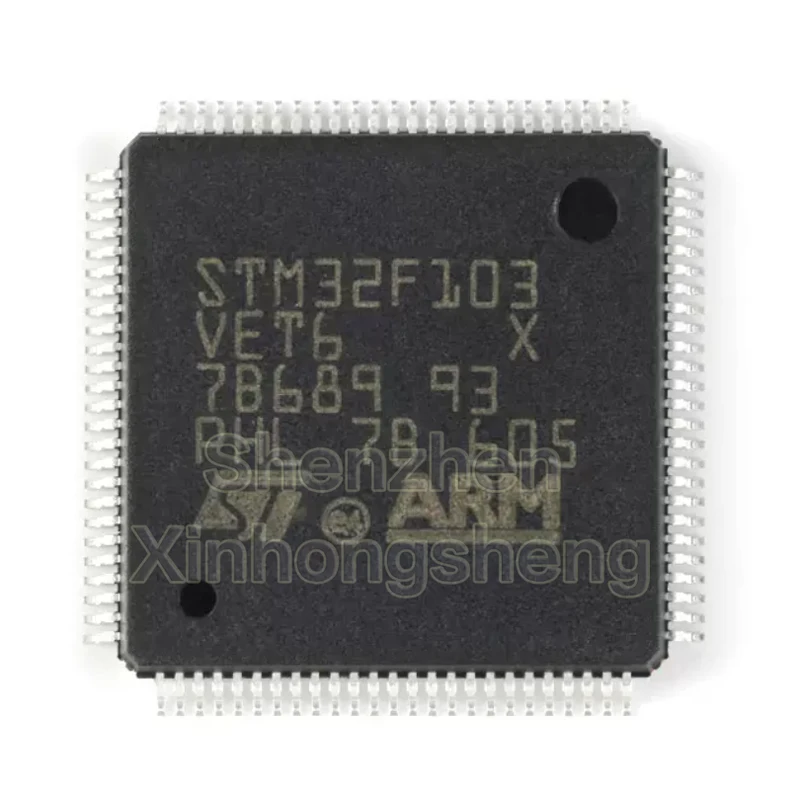 

Original authentic STM32F103VET6 LQFP-100 ARM Cortex-M3 32-bit microcontroller MCU