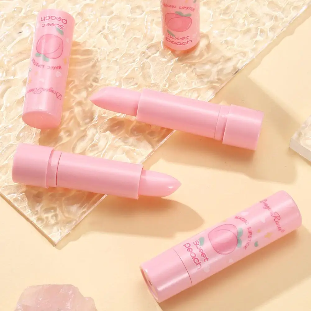 ลิปบาล์มเปลี่ยนสีตามอุณหภูมิ ลิปสติกเปลี่ยนสี ชุ่มชื้น ติดทนนาน กันน้ำ บำรุงริมฝีปาก เครื่องสำอาง
