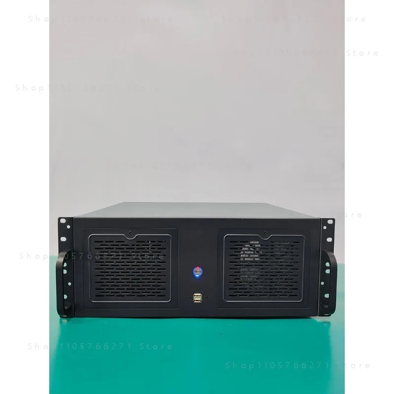 4U Industrial Chassis 350mm Short Depth ATX Motherboard Desktop PSU Horizontal Server Case for Laser Engraving PC