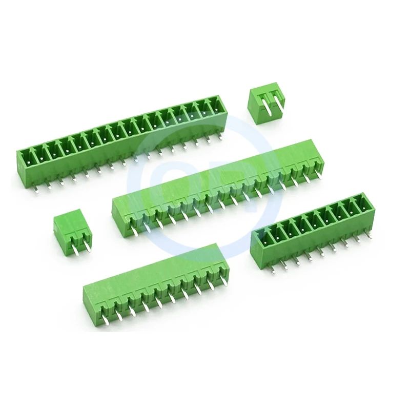 (10 Picecs) Plug-in PCB 15EDG 3.81mm 15EDGK + 15EDGRC / 15EDGVC 2~20P Environmental flame retardant male and female head seat