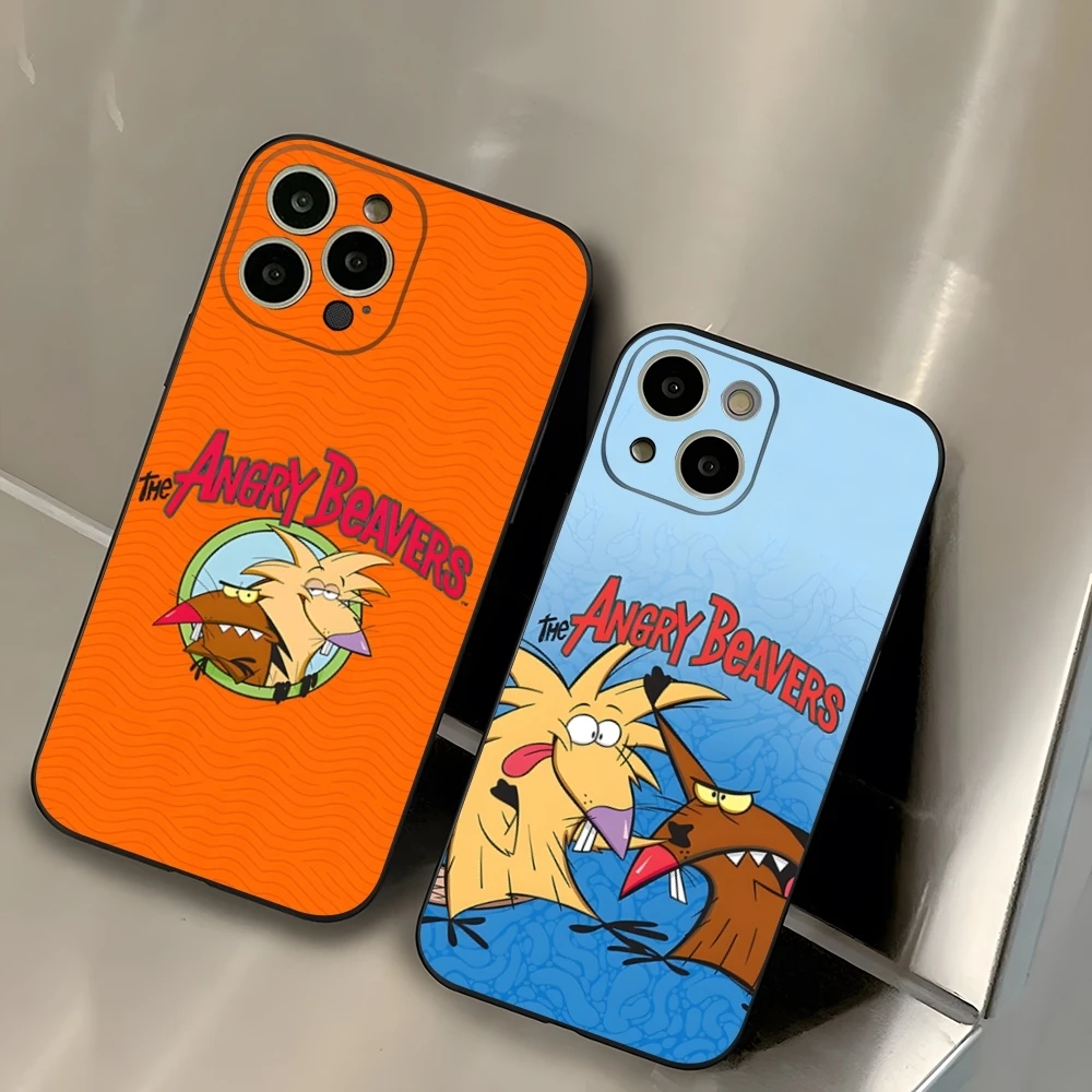 The Angry Beavers Phone Case for 14 Pro Max for iphone 13 16 14 15 12 Mini 11 Xr X Xs Pro Max 8 7 6 Plus Back Cover