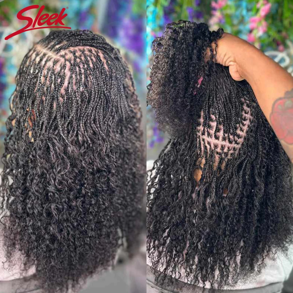 Brazilian QVR Afro Kinky Bulk Human Hair For Braiding Dreadlock Hair 50g/pc Virgin Natural Brown Remy Human Hair Extension image 4