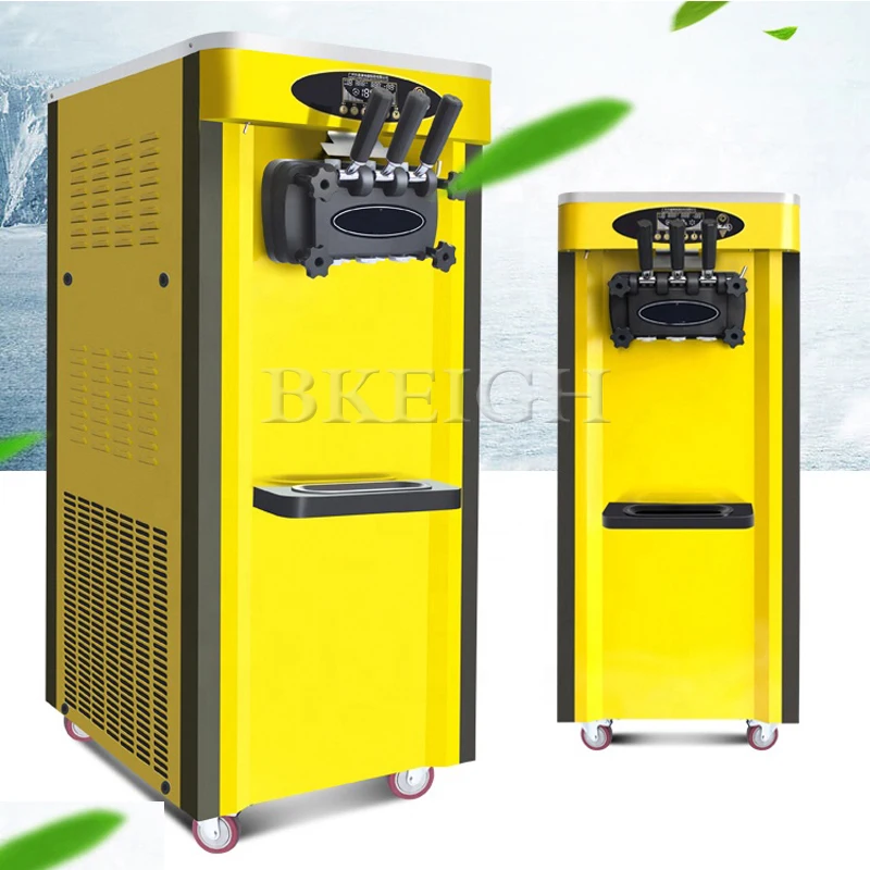 Vertical Industrial Commercial Ice Cream Machine High-Quality Chocolate Sundae Maker for Business Use