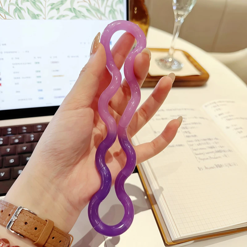 1 Stück Temperaturwechselndes Verformbares Seil Mehrfarbiges Anti-Stress-Deformationsseil Knoten-Druckentlastungs-Spielzeug Geschenke