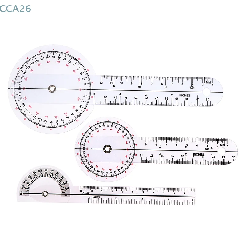 6/8Inch Goniometer Rule Medical Joint Ruler Calibrated Orthopedics Angle Rule