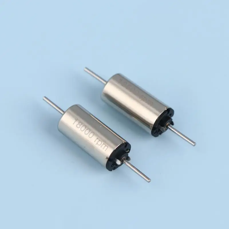△ Tiny 816 Coreless Motor Dual Shaft DC 12V 13500RPM 18000RPM High Speed Strong Magnetic For RC Rail Train Drone Toy