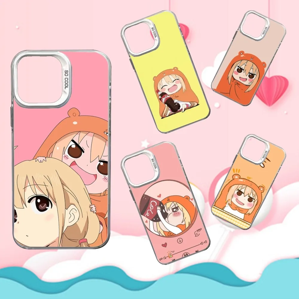 

H-Himouto Umaru-ChanS Phone Case For iPhone 16,15,14,13,12,11,Mini,Pro,SE,MAX White Matte Shockproof Cover