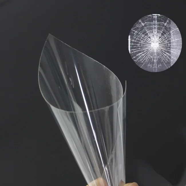 Tpu Transparent Explosion Proof Safety Car Window Film Windscreen Sunroof protection Film  Tint Car windows Film