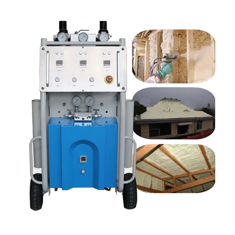 High pressure PU polyurethane insulation spray foam machine used for wall, roof, refrigerator, and box, pipe insulation