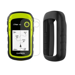 Silicone Case Soft Cover Screen Protector Film For Garmin eTrex 10 20 30 10X 20X 30X 22X 32X 201x 209x 301 309x 221x 229x 329x