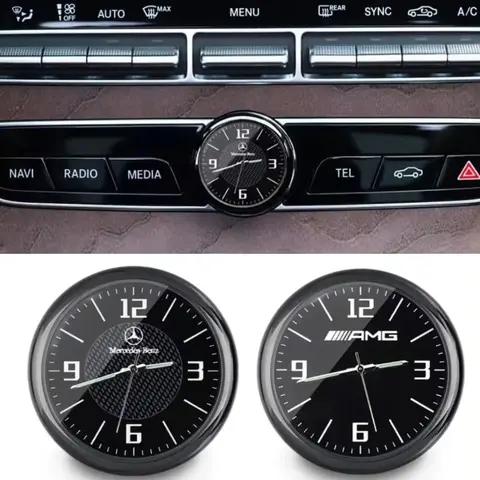 메르세데스 벤츠 AMG GLE GLC GLS GLK GLA CLS CLA W211 W212 W210 W203 W204 W205 W176 E260 E200 A B C E 클래스 디지털 자동차 시계