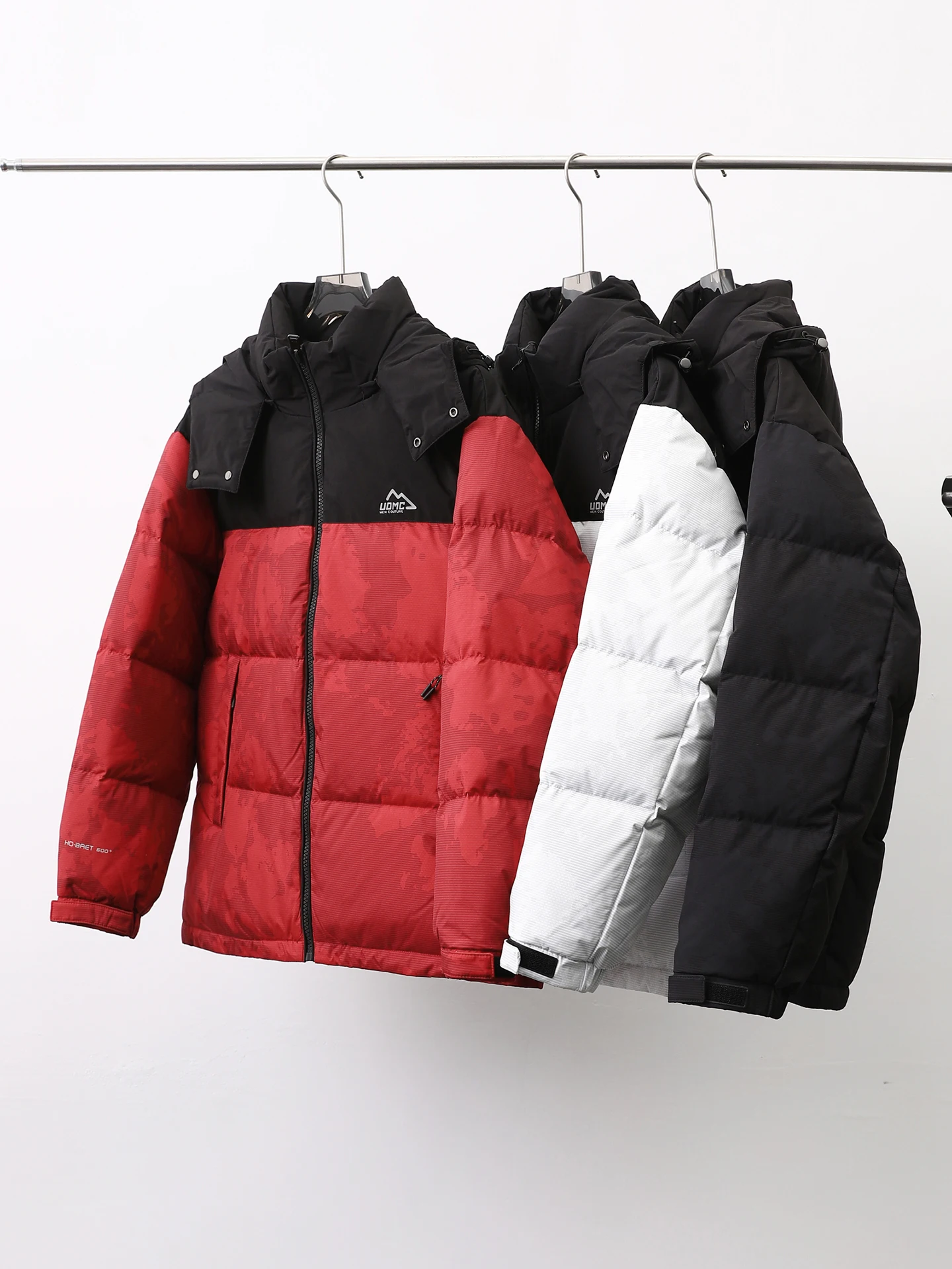 

Мужская камуфляжная пуховая куртка из полиэстера с утеплением, на молнии, с длинными рукавами, повседневная, стандартный крой