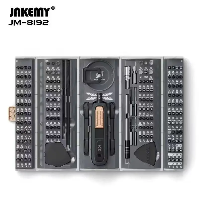 180-piece manual precision screwdriver set JM-8192 tool combination mobile phone model aircraft disassembly repair box