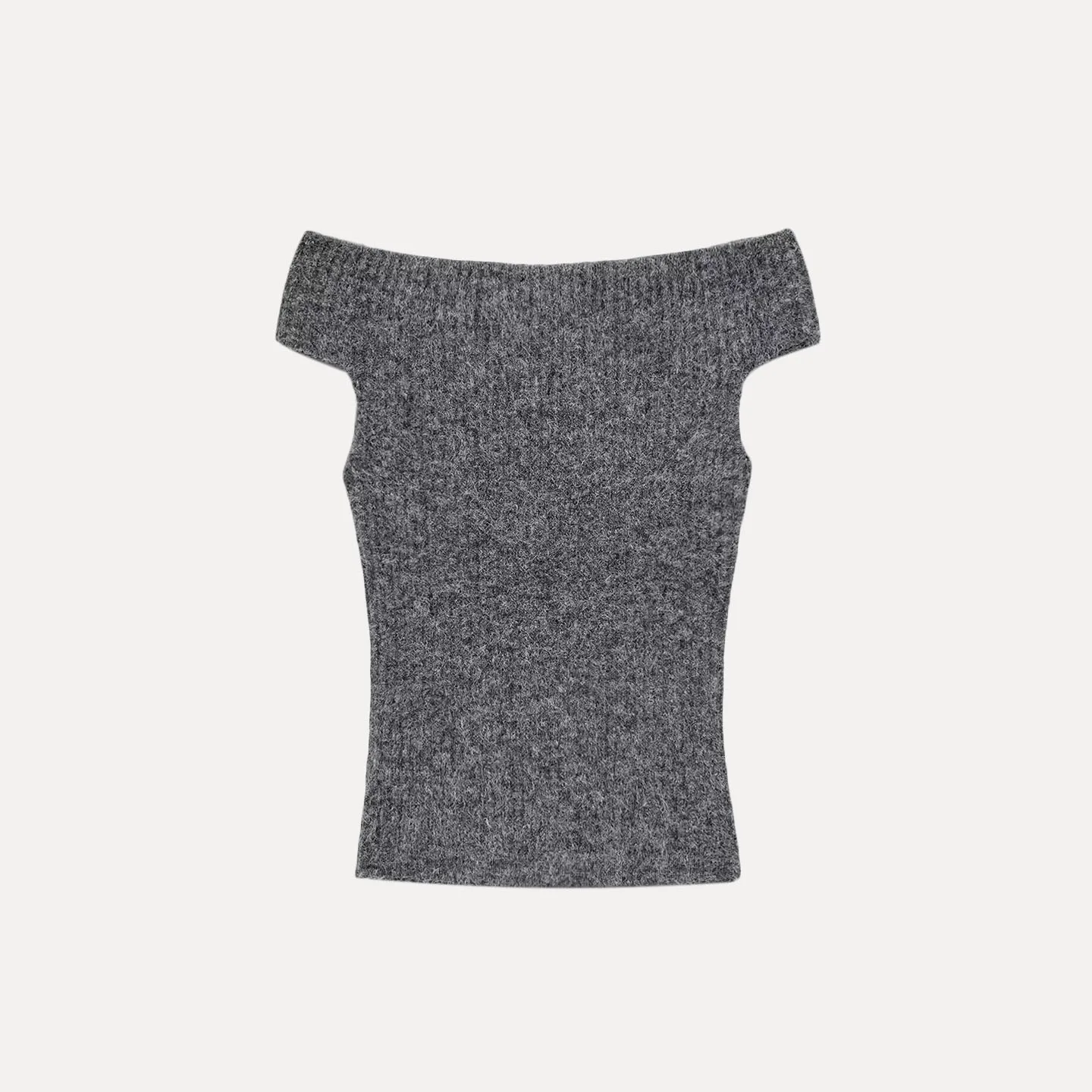 Z レディース ニット リブ編みトップス おしゃれ 個性的 多用途 2025年新作 スリムフィット クルーネック シンプル