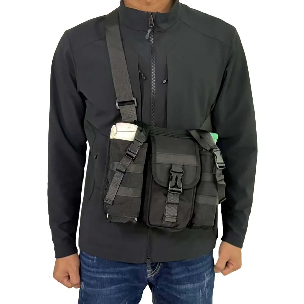 Bolso táctico multibolsillo para botella y viajes exterior