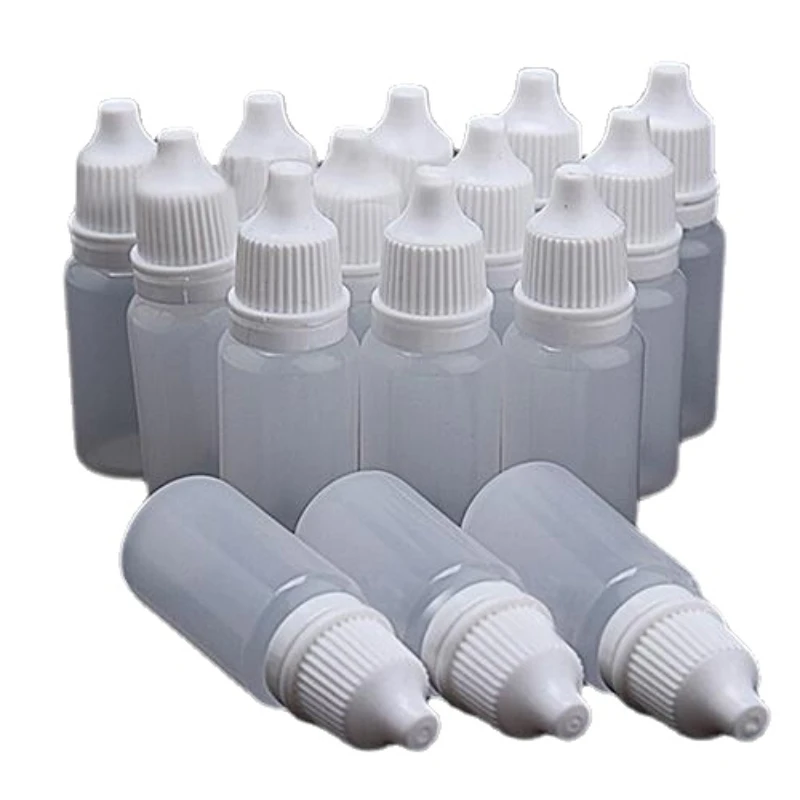 Bottles Plastic Refillable Liquid Dropper 5PCS Eyes