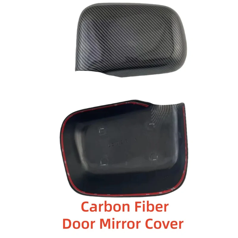 الكربون الرؤية الخلفية اكسسوارات السيارات مطلي أغطية مرايا الباب الكسوة لهوندا CR-V Crv 4WD 1996 1997 1998 1999 2000 2001 لصق نمط #5