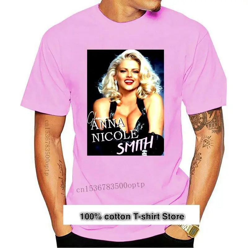 Camiseta negra Unisex con estampado de Anna, Nicole Smith, el mejor artículo, novedad