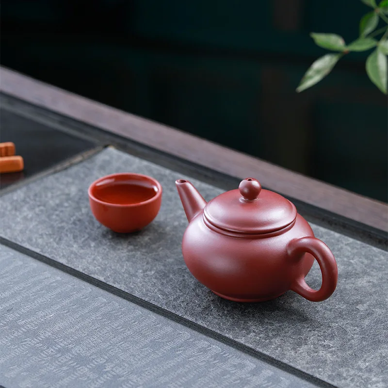 Yixing Teapot Tea Pot filter Xishi Pot Beauties Handmade Purple Clay Teaware customized Gifts Drinkware Set Drink Puer