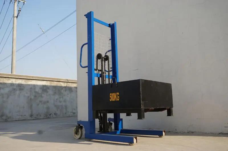 Hydraulic manual hand pallet stacker forklift Lifting tools and equipment in China