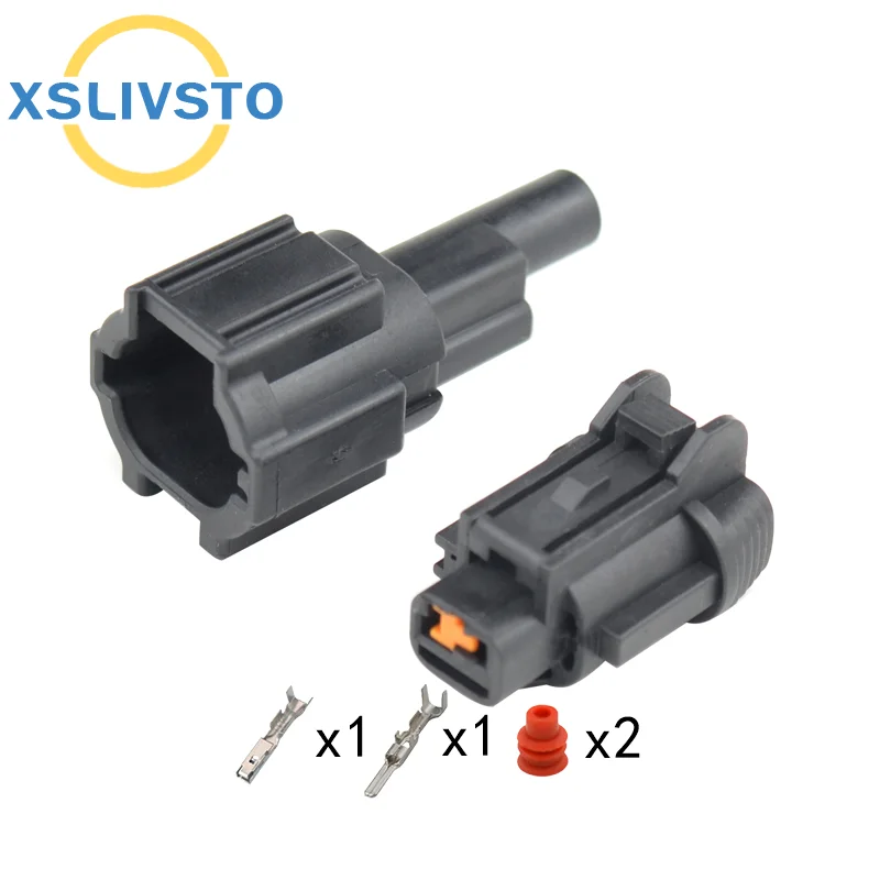 1 Set 1 Pin  Auto Waterproof Connector Air Conditioner Compressor Pump Socket 6188-0551 6185-0862 For Nissan Teana