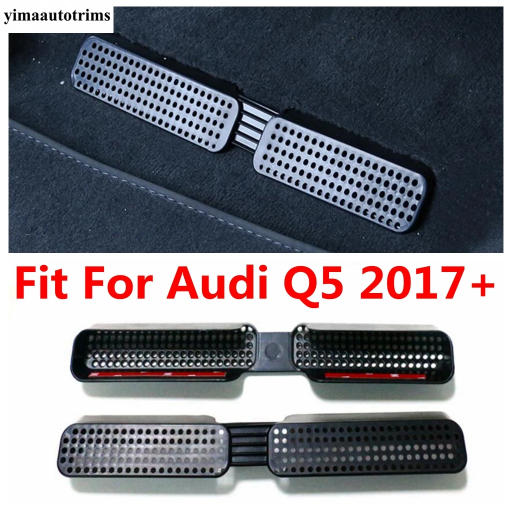 

Under Seat AC Air Duct Vent Outlet Protective Grille Cover Kit Trim For Audi Q5 2017 - 2022 Plastic Accessories Interior