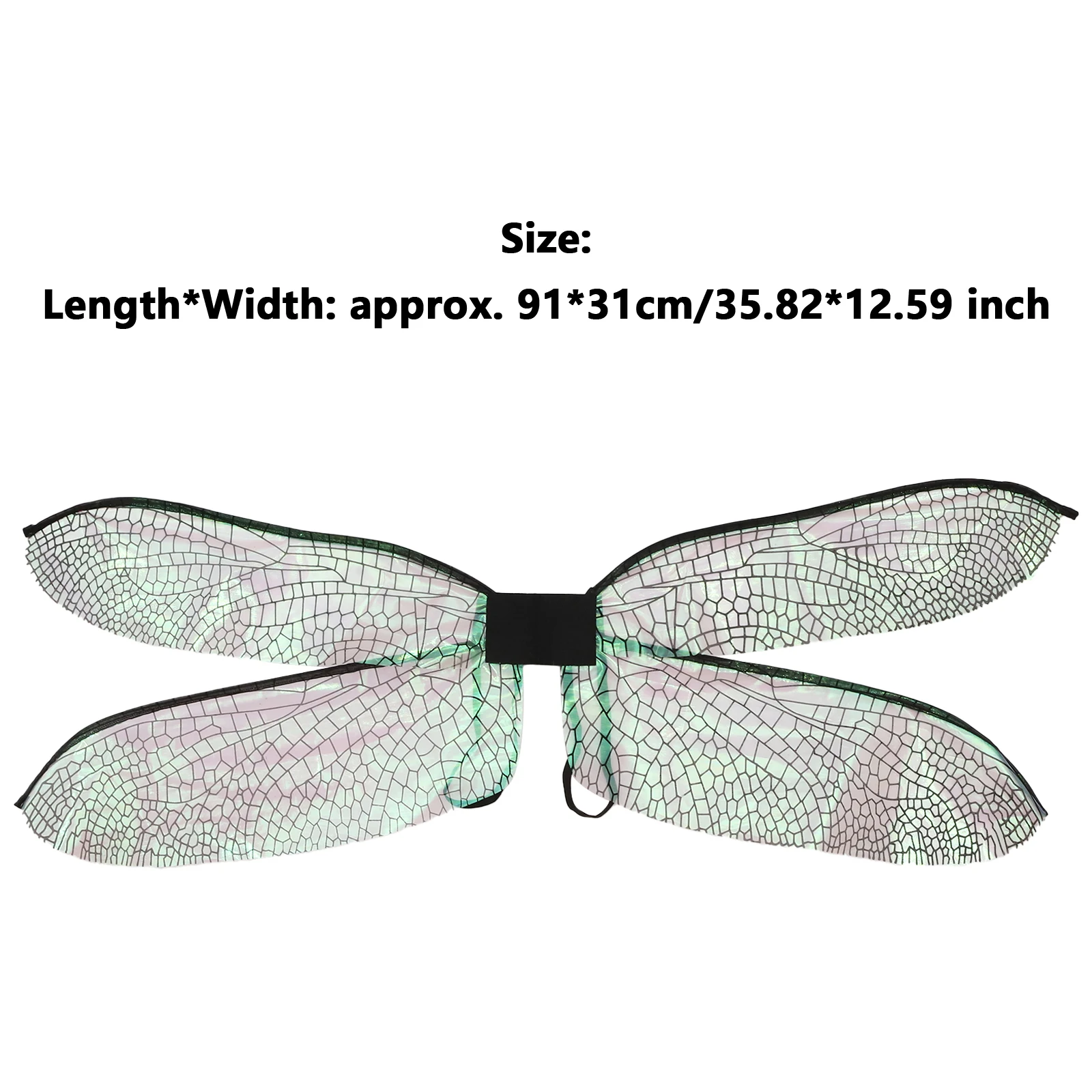 Womens Girls Show Stage Fairy Angel Wing Insect Theme Roleplay Party Dazzling Dragonfly Butterfly Wing Birthday Festival Stage