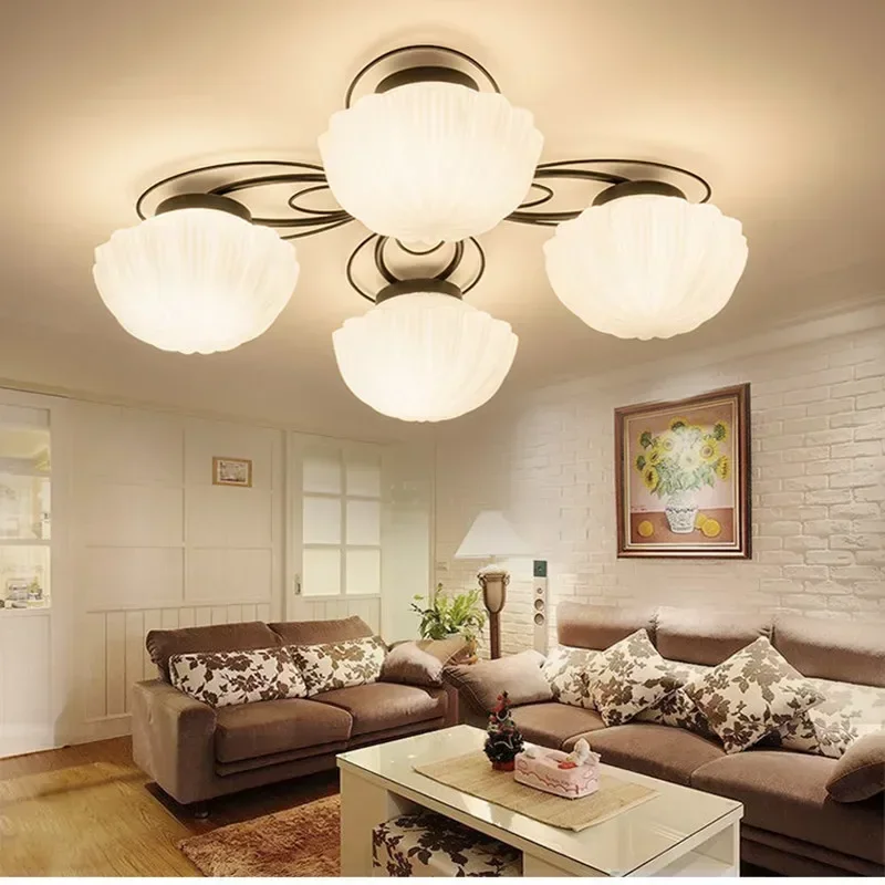 

American country ceiling lamp simple atmospheric living room lamp Nordic creative ceiling lamp