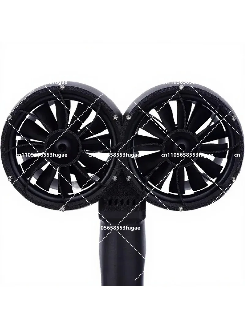 4000G Thrust Universal Blower for 18-24V Battery, 2400W Handheld Turbo Blower with 64mm Dual Brushless Motor