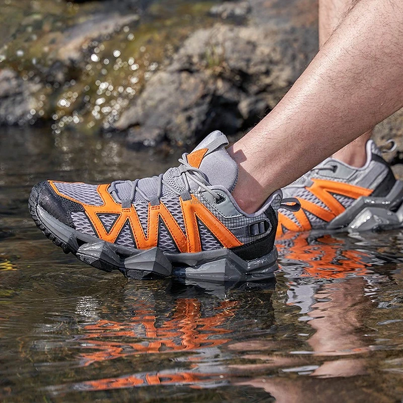 Nova youpin rax wading sapatos de escalada absorção de choque respirável de secagem rápida antiderrapante esportes ao ar livre wearproof praia sneaker