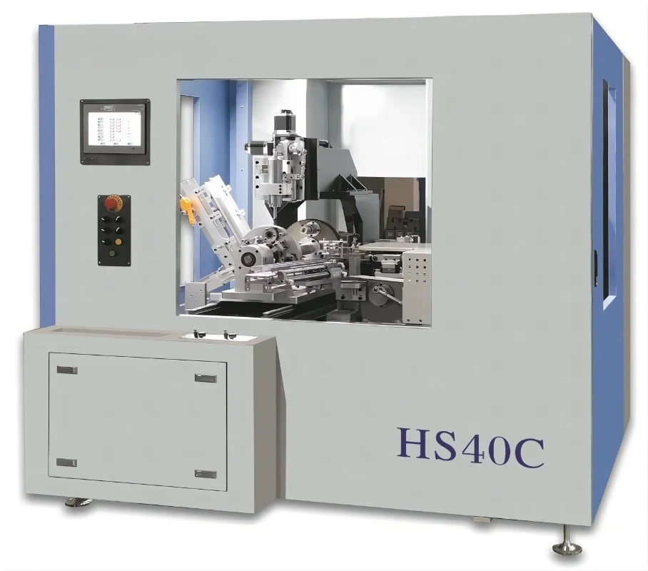 Automata Series Double Head Horizontal Four-Station Drilling Planting Machine Machining Center Motor Core