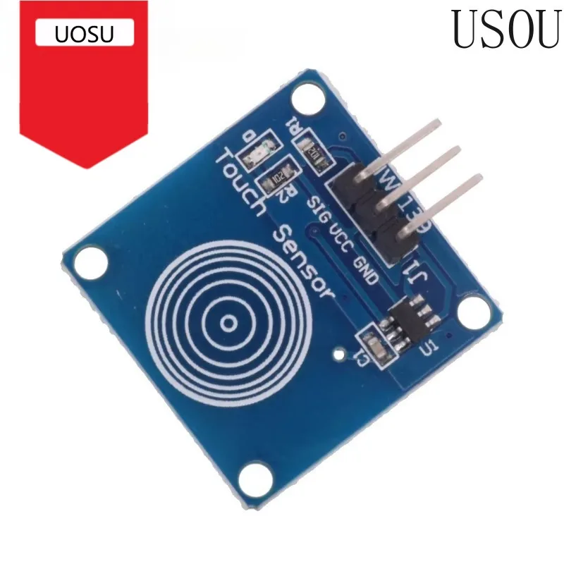 TTP223 Touch Switch Module TTP223B 1 Channel Jog Digital Capacitive Touch Sensor for DIY KIT