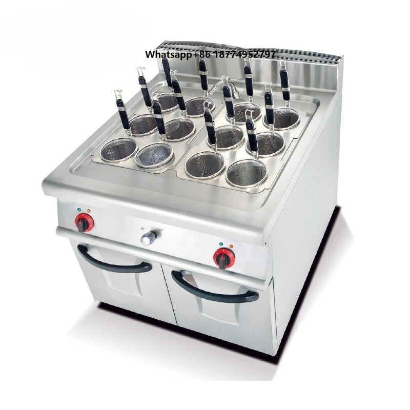 Commercial Kitchen Appliance Electric Pasta Cooking Machine with Built-in Oven for Hotels and Bakeries